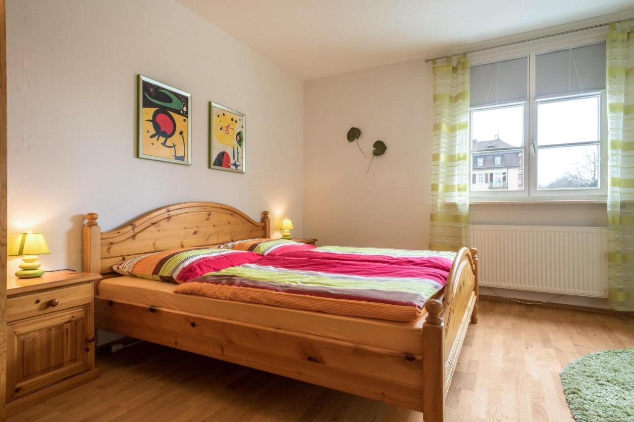 Ferienwohnung Am Schloss Heiligenborn Exterior foto